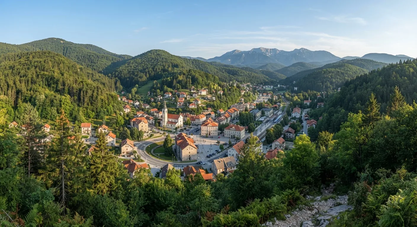 Kombi prevoz Beograd → Delnice — Delnice u dolini među šumovitim brdima Gorskog kotara · Apex Travels
