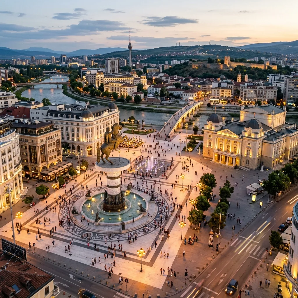 Kombi prevoz Srbija → Severna Makedonija
